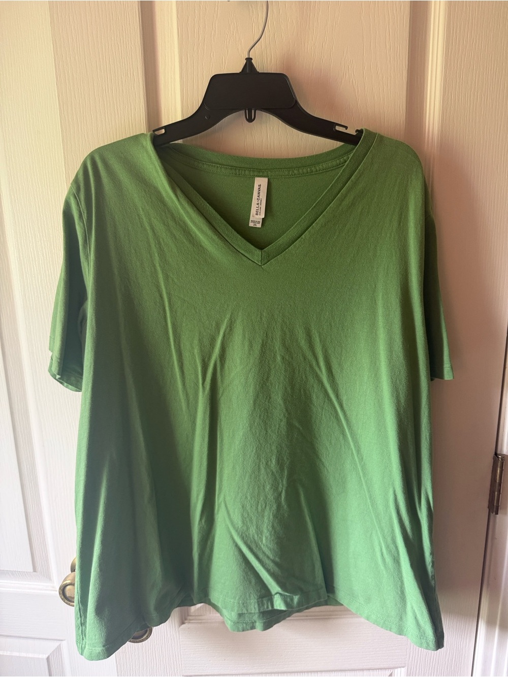 F8 Bella Canvas V-Neck Tee in Green